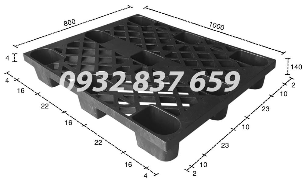 Pallet nhựa mẫu 115