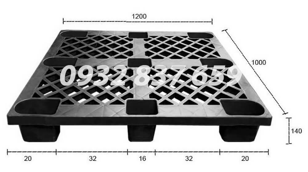 Pallet nhựa mẫu 117